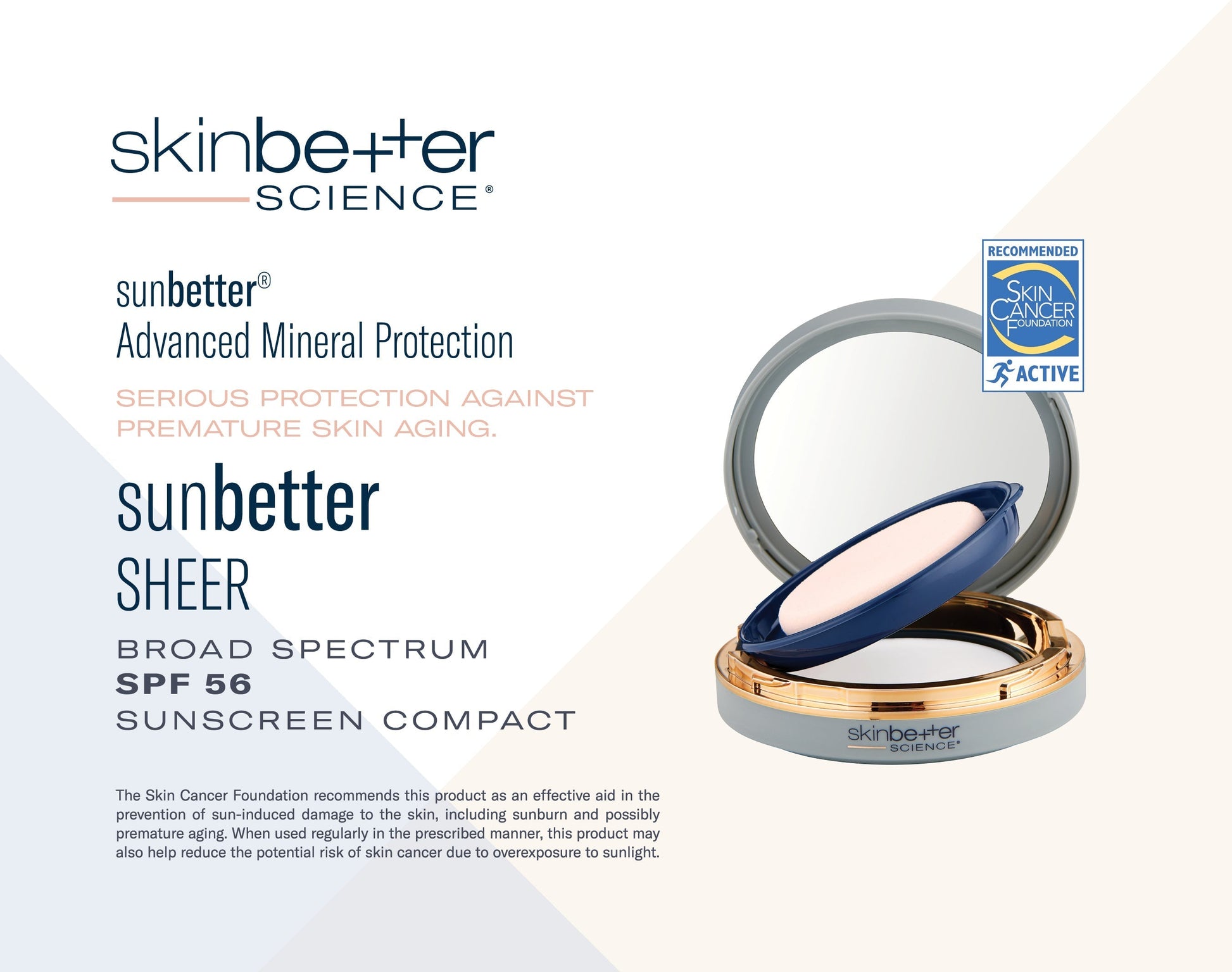 SunBetter SHEER SPF 56 Sunscreen Compact